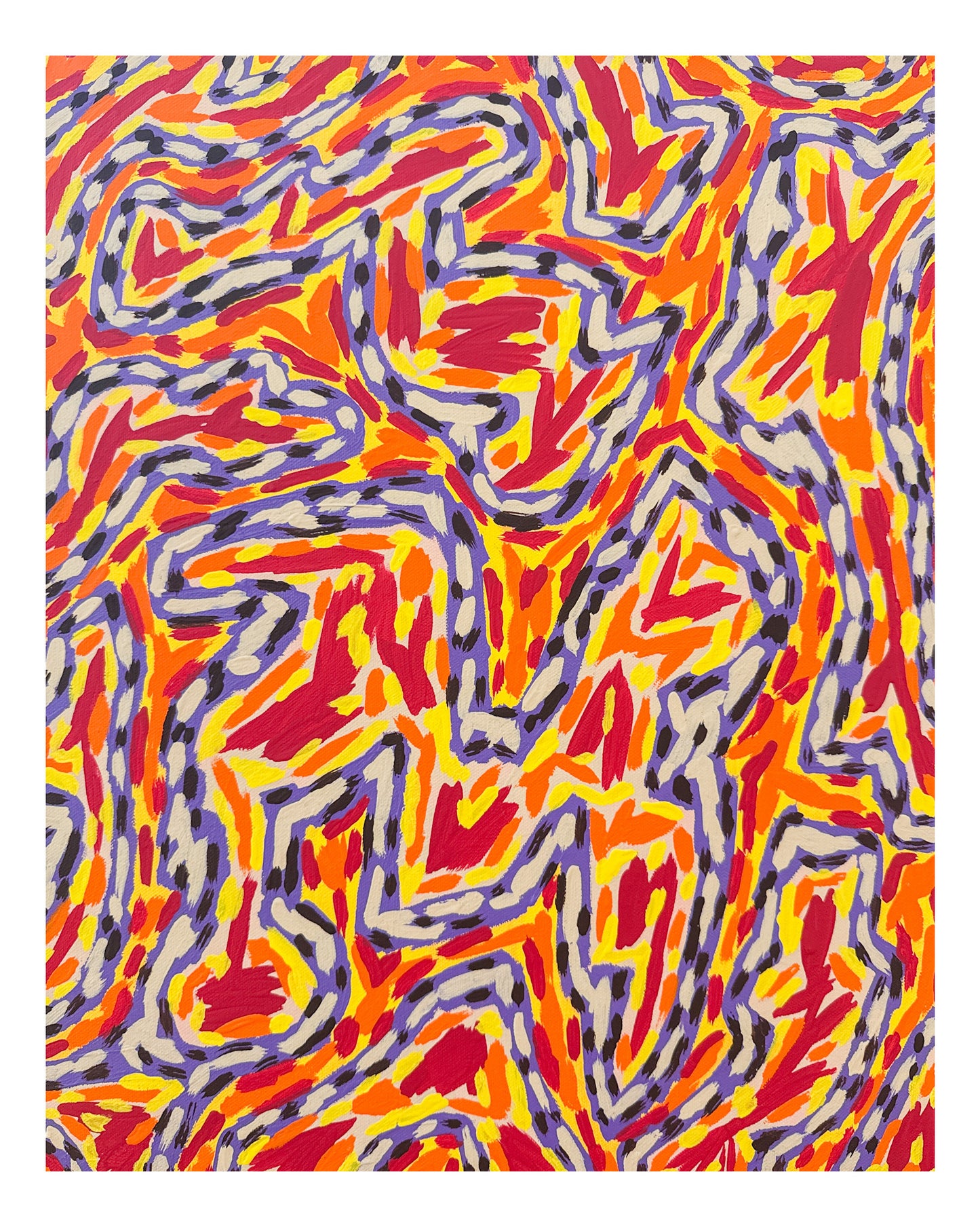 Rhythmic Fluctuations [20”x16”]
