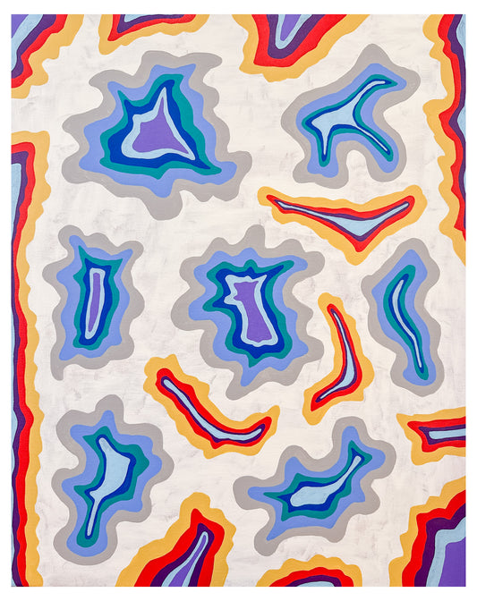 Abstract Wonderland [30”x24”]