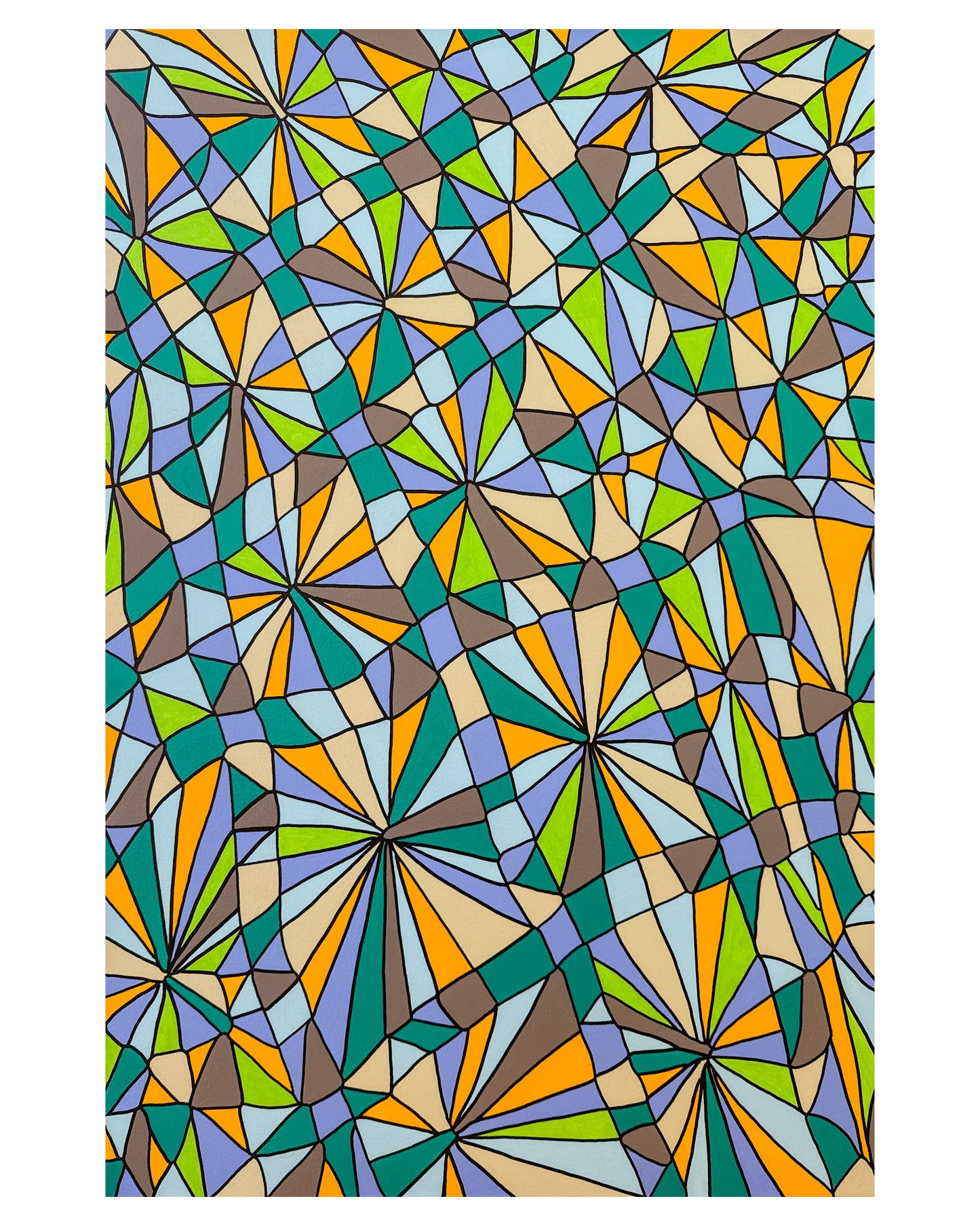Variegated Weaves [36”x24”]