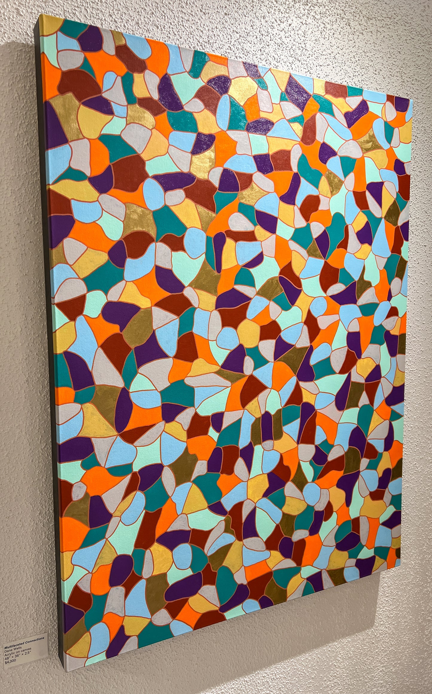 Multifaceted Connections [48”x36”]