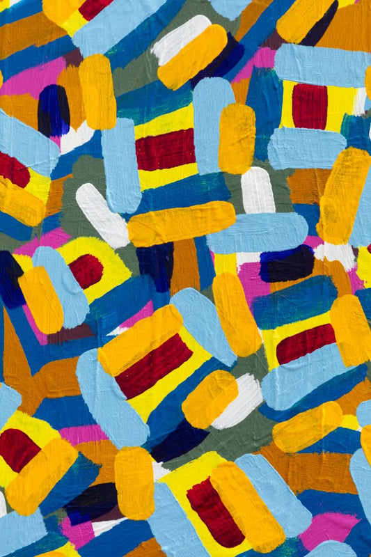 Emotional Patchwork [30”x24”]