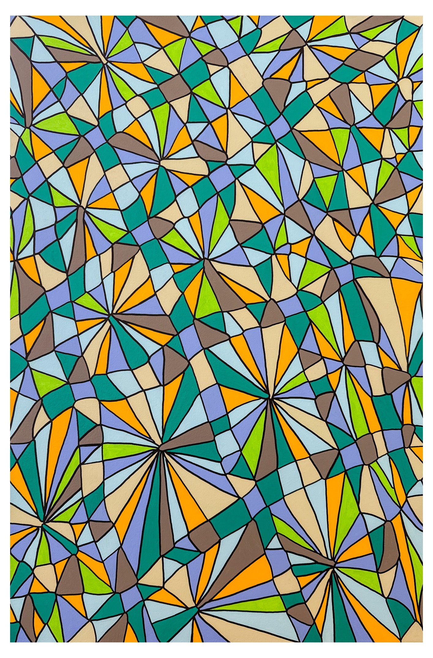 Variegated Weaves [36”x24”]