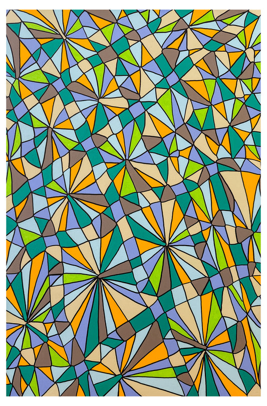 Variegated Weaves [36”x24”]