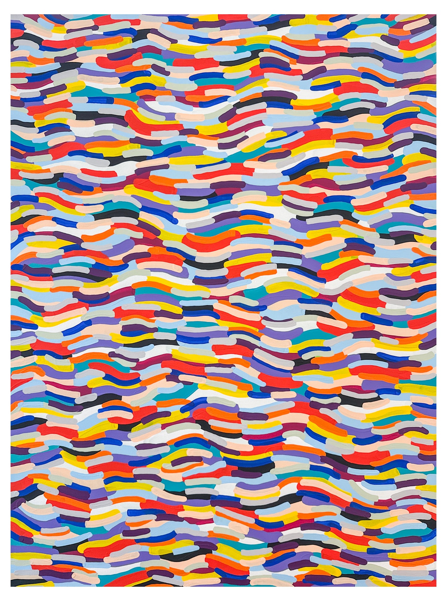 Meditative Waves [40”x30”]