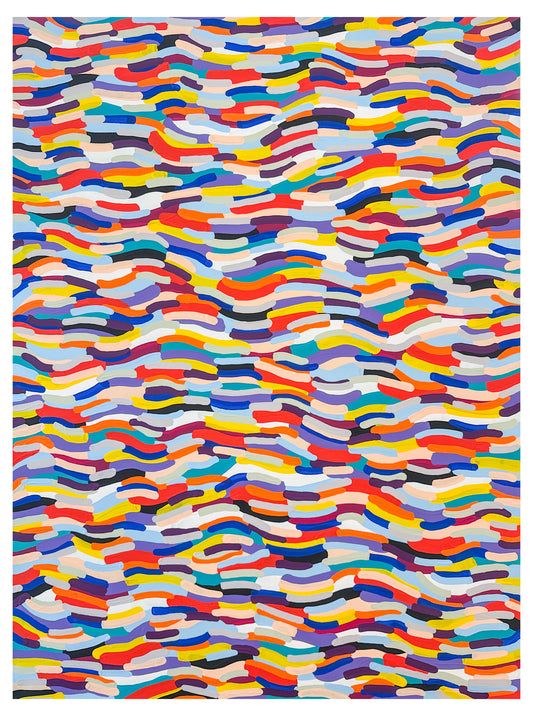 Meditative Waves [40”x30”]