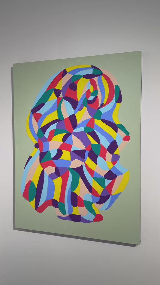 “Amorphous Object” [40”x30”]