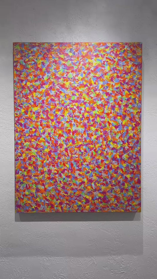 Exhilarating Power [48”x36”]