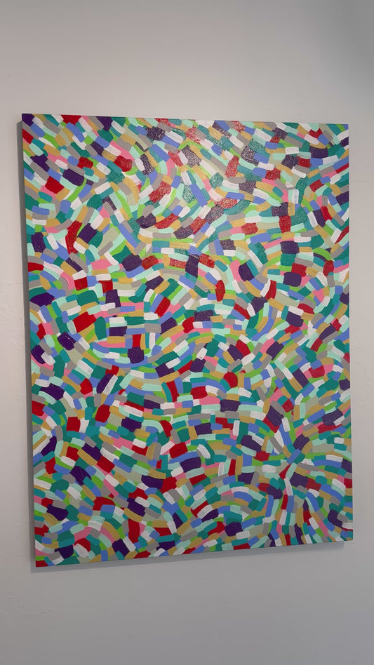 Painterly Expansion [40”x30”]